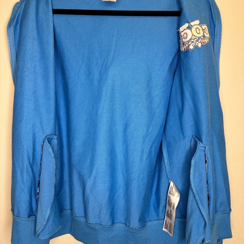 Disney Unisex Colorful Parks Coco Hoodie Zip Up Jacket Oversized Size XS - Picture 5 of 13